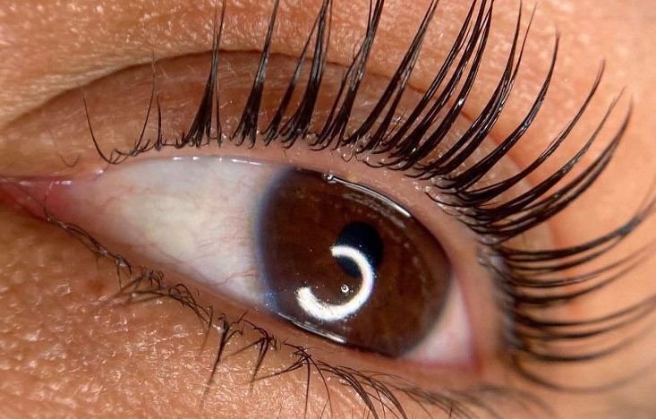 lash lift before and after nanolash